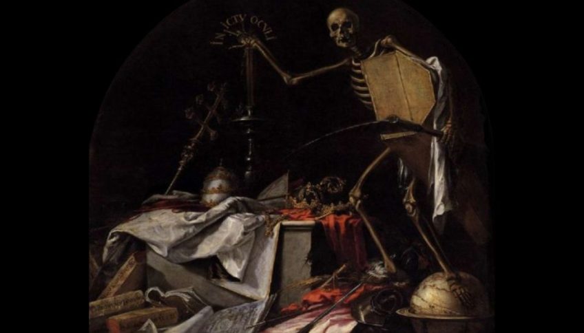 In ictu oculi, de Valdés Leal, en el HIspital de la Caridad de Sevilla.