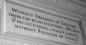 Franklin y la libertad de opinión. Foto: © WC