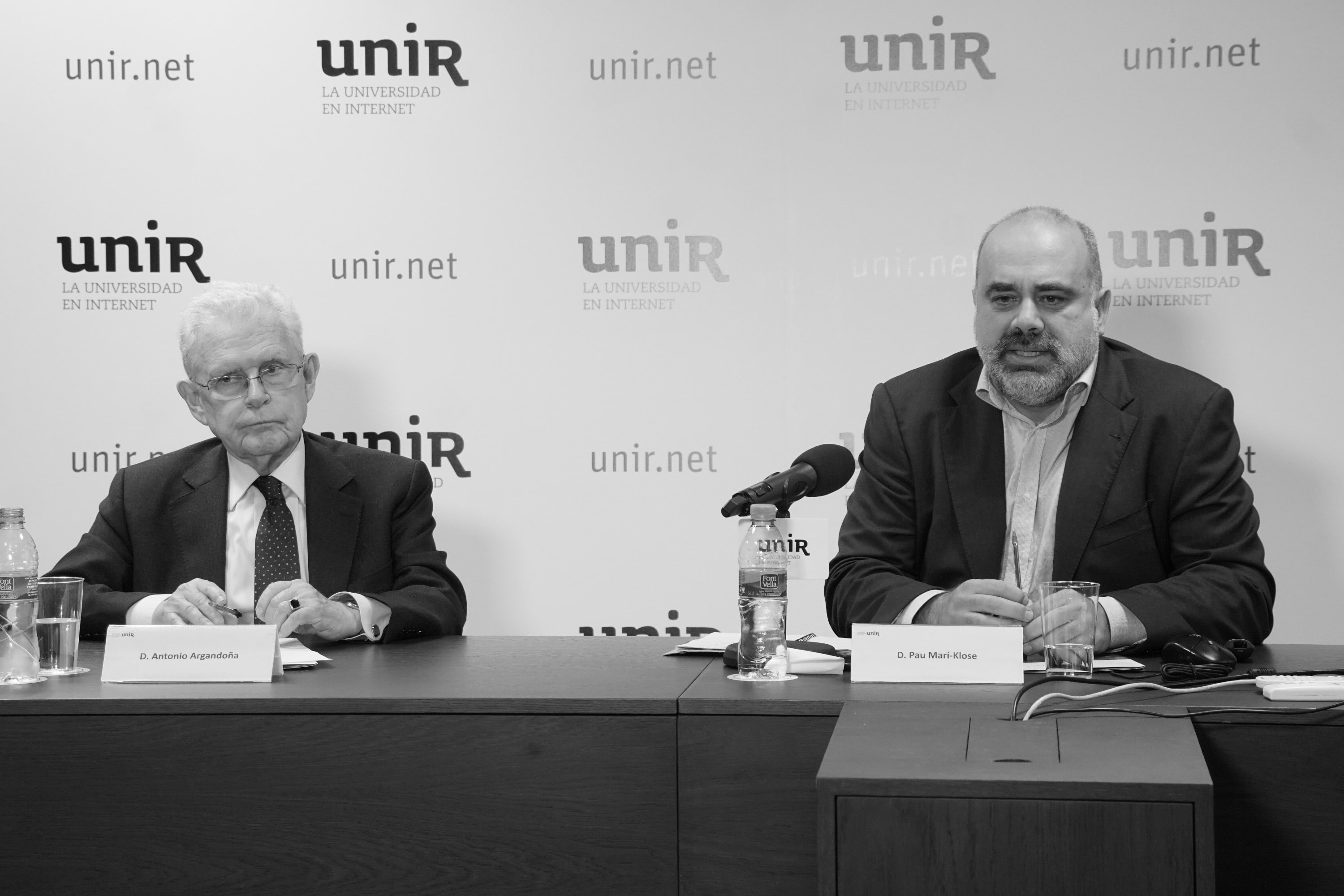 Antonio Argandoña y Pau Marí-Klose. Foto: © Josema Visiers