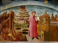 Alegoría sobre Dante por Domenico de Michelino. © Wikipedia