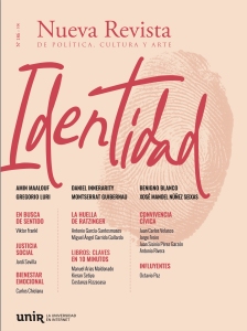 Nueva Revista número 186, Identidad