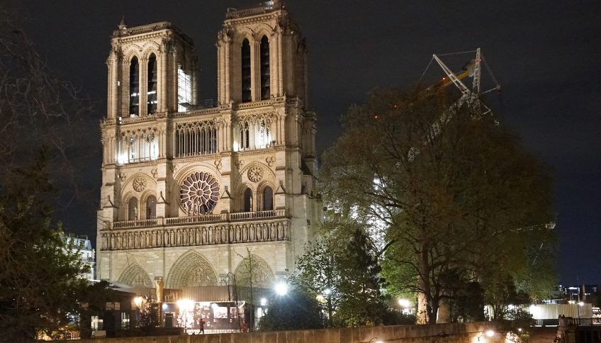 La catedral de Notre Dame, en diciembre de 2024, después del incendio y la reconstrucción. Foto: Wikipedia / Mariordo - Own work, CC BY-SA 4.0