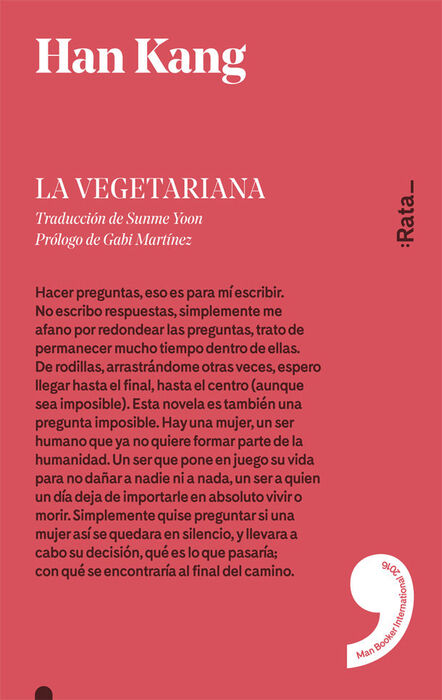 Han Kang: La vegetariana. 