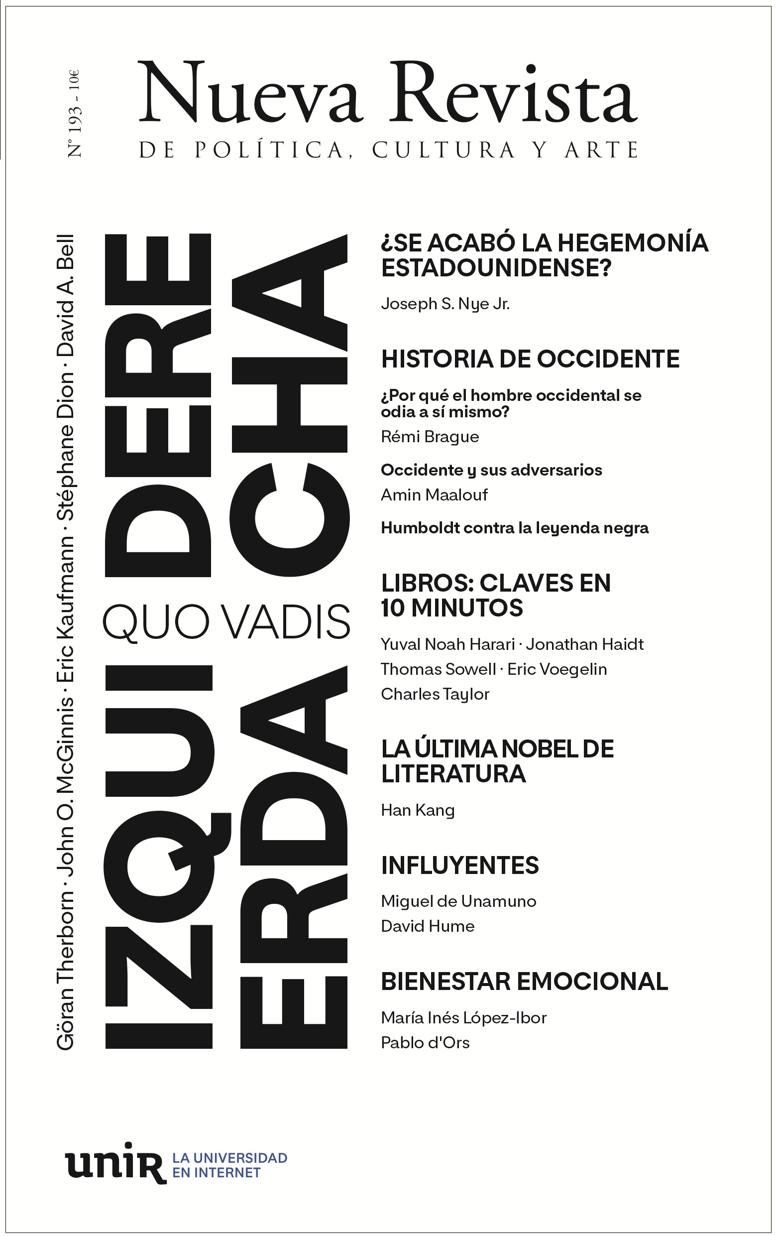 Izquierda Derecha: Quo vadis