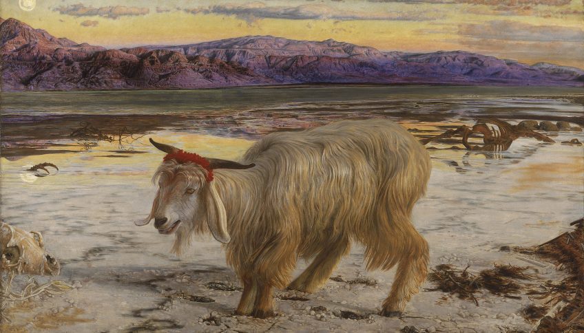 El chivo expiatorio (óleo de W. Holman Hunt)