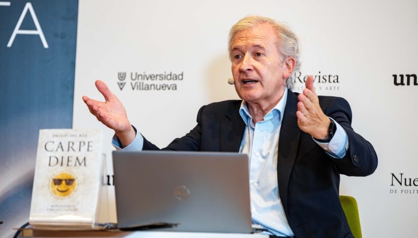 Emilio del Río en el Foro Nueva Revista