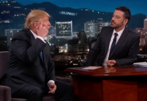 Donald Trump, en una visita al programa de Jimmy Kimmel, hace diez años. © Jimmy Kimmel Live / YouTube