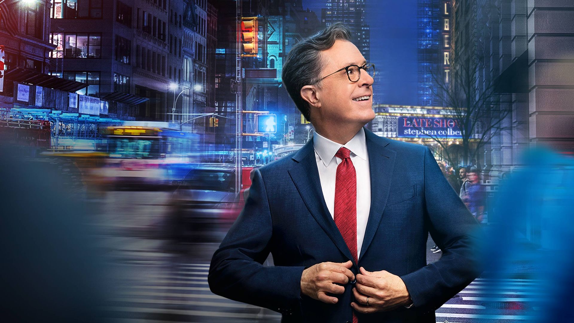 Stephen Colbert, en una imagen promocional de su programa en CBS