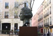 Busto de Clara Campoamor en Madrid. Foto: Diario de Madrid/ Ayuntamiento de Madrid. Licencia CC-BY-4.0