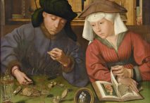 El cambista y su mujer (1514), de Quentin Metsys.