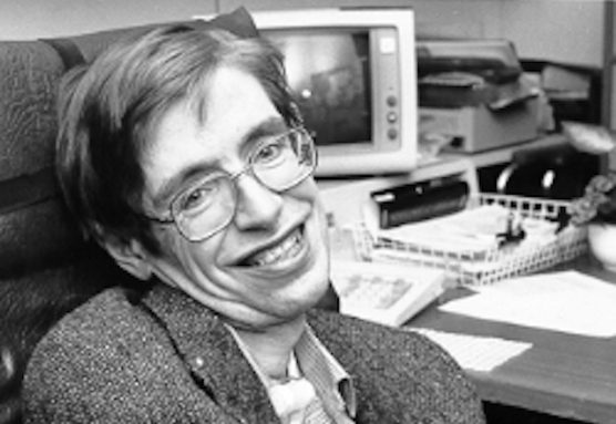 Stephen Hawking. © NASA. Dominio público vía Wikimedia Commons