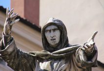 Estatua de Savonarola en Ferrara. Autor: Gianni Careddu. CC Wikimedia Commons