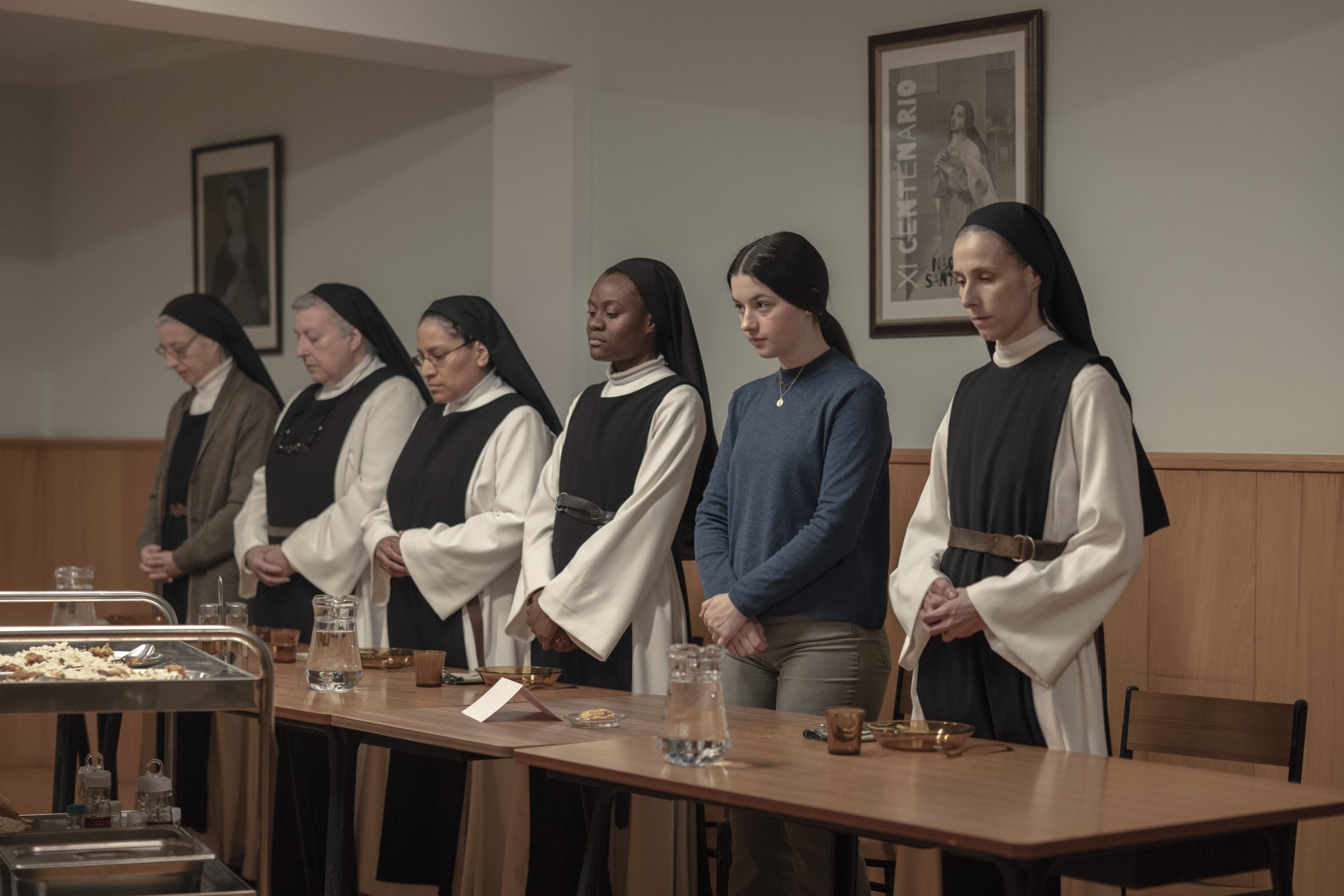 La protagonista de «Los domingos» ingresa en un concento de clausura para probar una vida distinta. Foto: David Herranz / Movistar Plus+