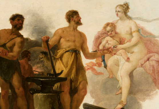 «Venus en la fragua de Vulcano», de Heinrich Füger. Museo Nacional de Varsovia. Archivo en Wikimedia Commons