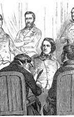 Tocqueville (en primer plano a la izquierda) en la Comisión de revisión de la Constitución en 1851