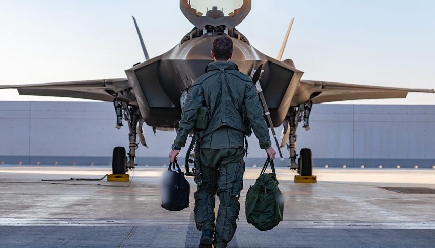 Una imagen de la operación 'Rugido del León, de las Fuerzas Aéreas de Israel