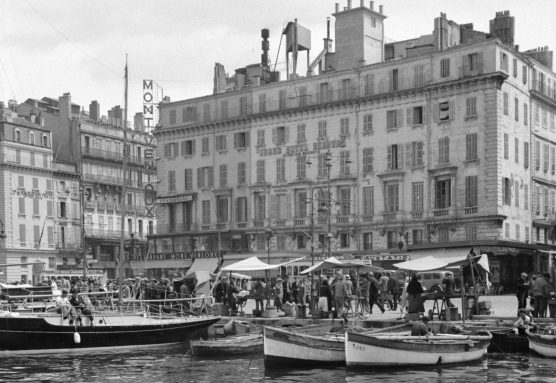 El puerto de Marsella en 1935