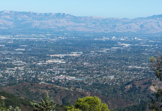 Vista panorámica de Silicon Valley