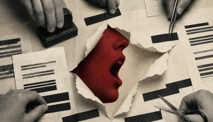 Imagen simbólica sobre la corrección política
