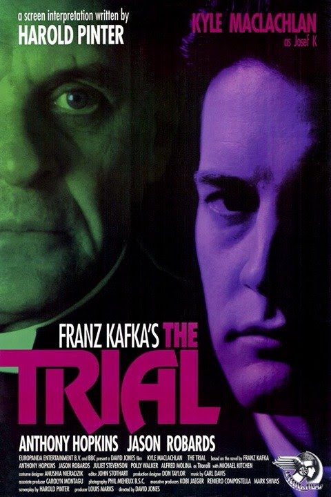 El proceso de Kafka (1993), adaptación de Harold Pinter con Kyle MacLachlan como protagonista