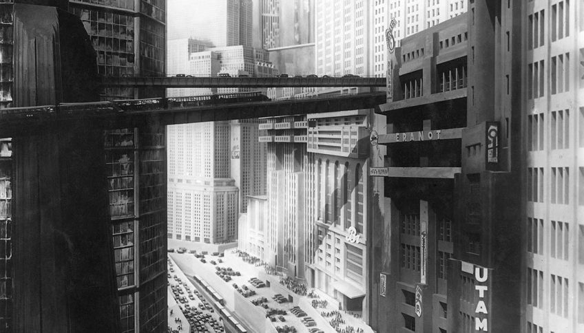 Imagen de la película «Metrópolis» (Fritz Lang, 1927). © Horst von Harbou, Dominio público, vía Wikimedia Commons