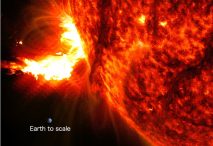 Una tormenta solar, captada en mayo de 2024. © NASA/SDO