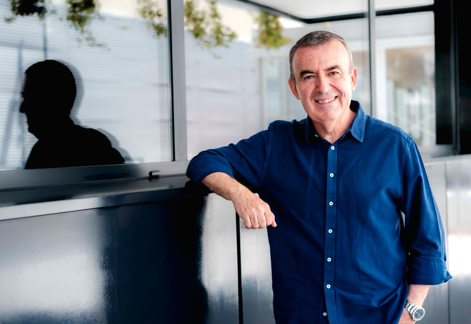 Lorenzo Silva, protagonista del Foro Nueva Revista. Foto: Federico Marín Bellón