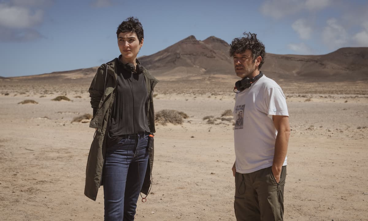 Rodrigo Sorogoyen e Isabel Peña, guionistas de «El ser querido». Foto: Manolo Pavón / Movistar Plus +