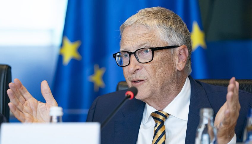 Bill Gates, el año pasado, en un encuentro en la UE. © European Union, 1998-2026