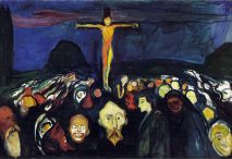 «Gólgota» (1900), de Edvard Munch, es el cuadro que más ha marcado al protagonista de la novela de Rebeca García Nieto.