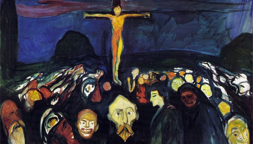 «Gólgota» (1900), de Edvard Munch, es el cuadro que más ha marcado al protagonista de la novela de Rebeca García Nieto.