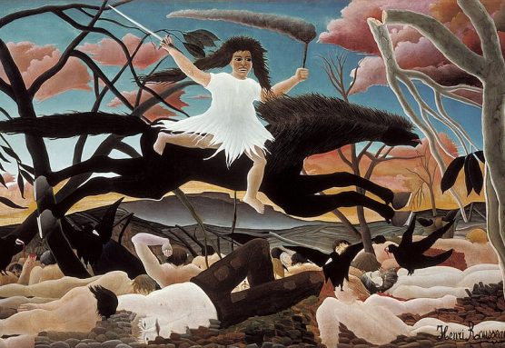 La guerra, obra de Henri Rousseau
