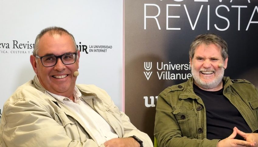 Pepe y Jorge Coira, en el Foro Nueva Revista @ Lucía Marín Moreno